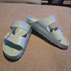 Birkenstock Arizona EVA in Surf Green women's 7